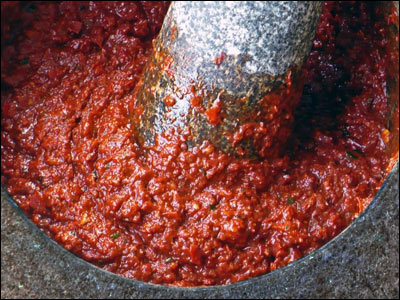 Berbere (berebere) pasta
