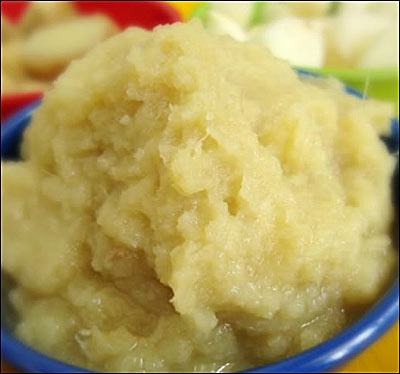 Ghimbir-usturoi, pasta de