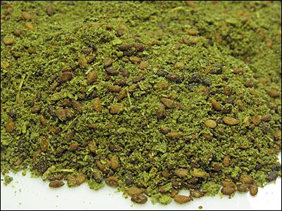Zahtar verde