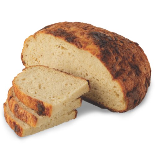 Peasant bread with potatoes