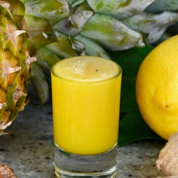 Pineapple+Ginger Juice