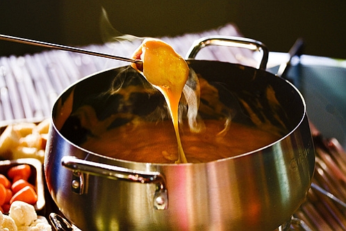 Fondue - cheese & chocolate