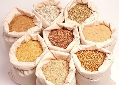 Cereals, con and derivated products
