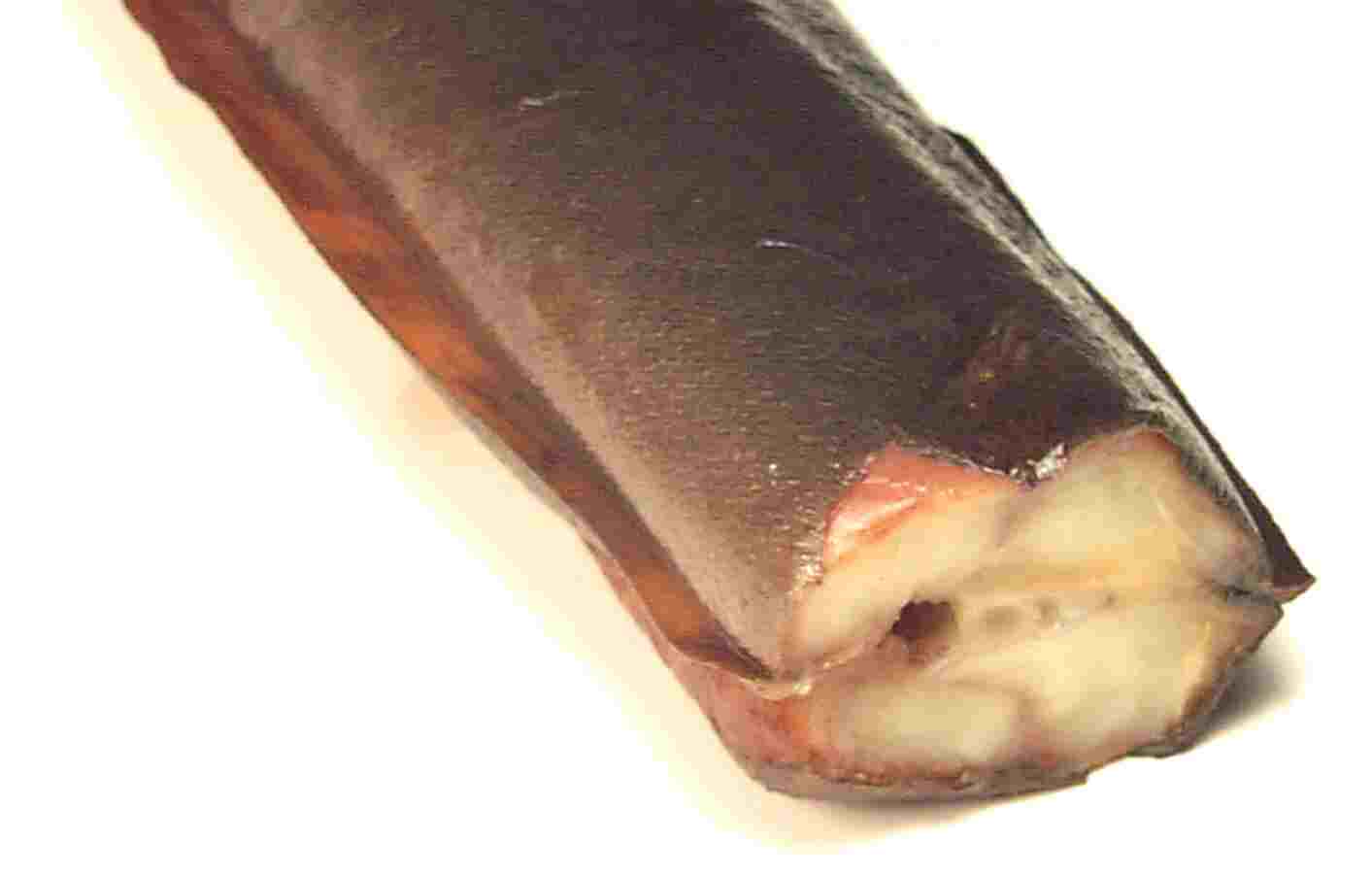 Smoked eel