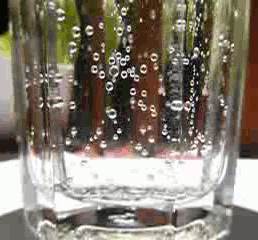 Artificially carbonated water