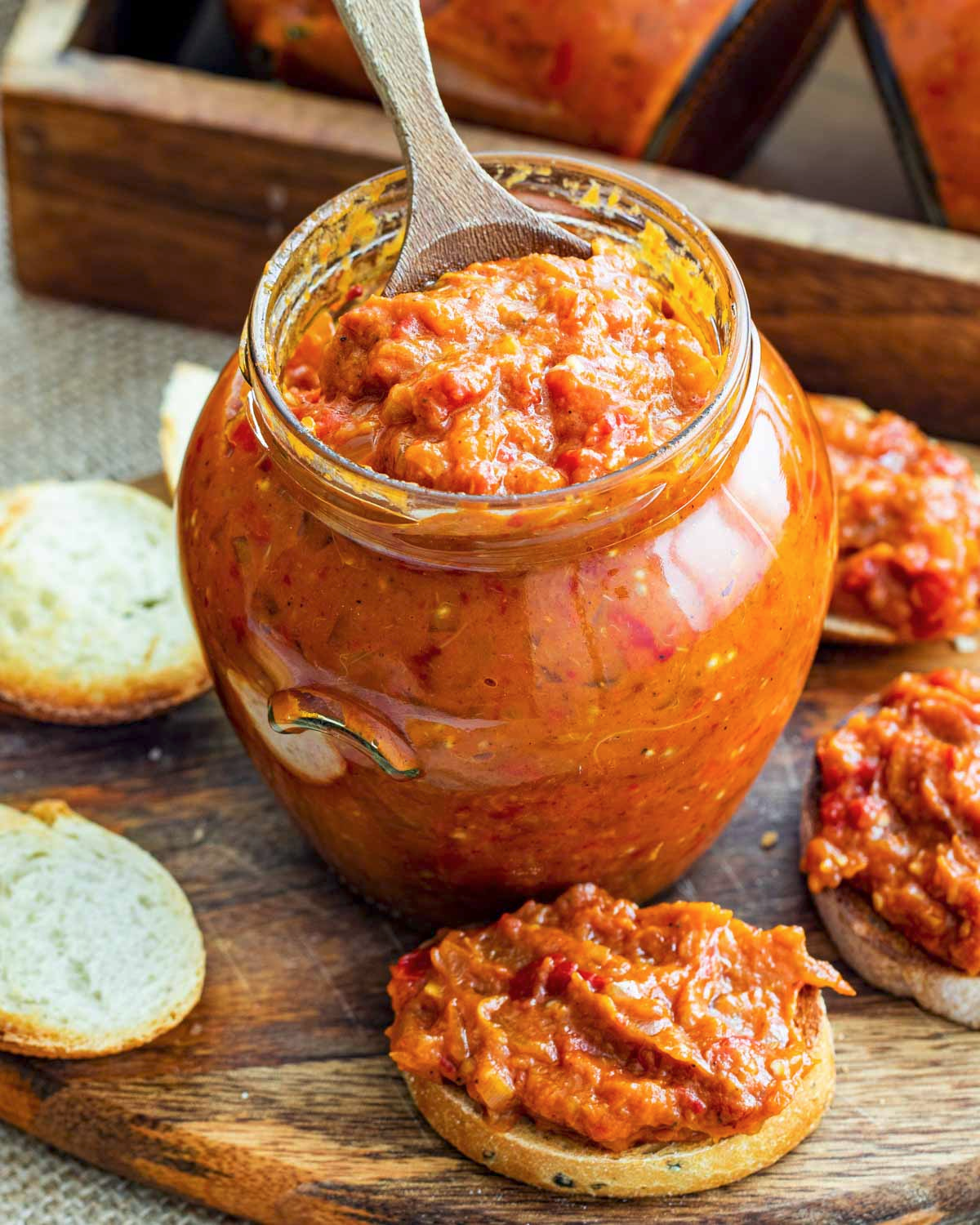 Romanian vegetable spred - Zacusca
