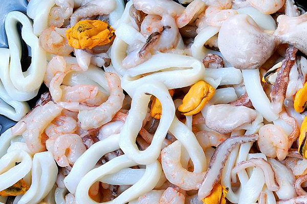 Fructe de mare, ameste, congelate