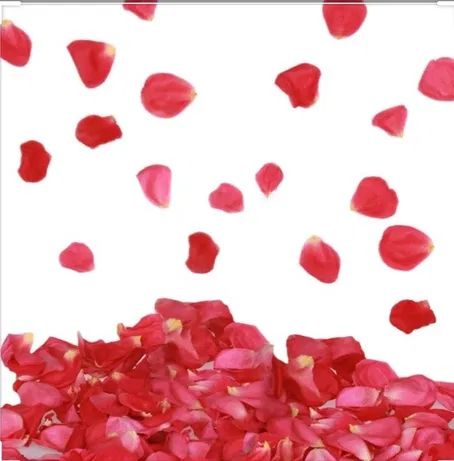 Rose petals, frozen